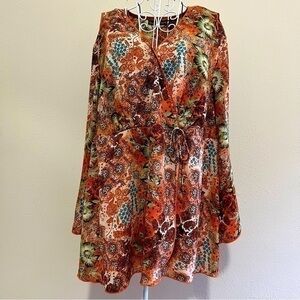 Blue Diamond Plus blouse, Size 2X. Like new.